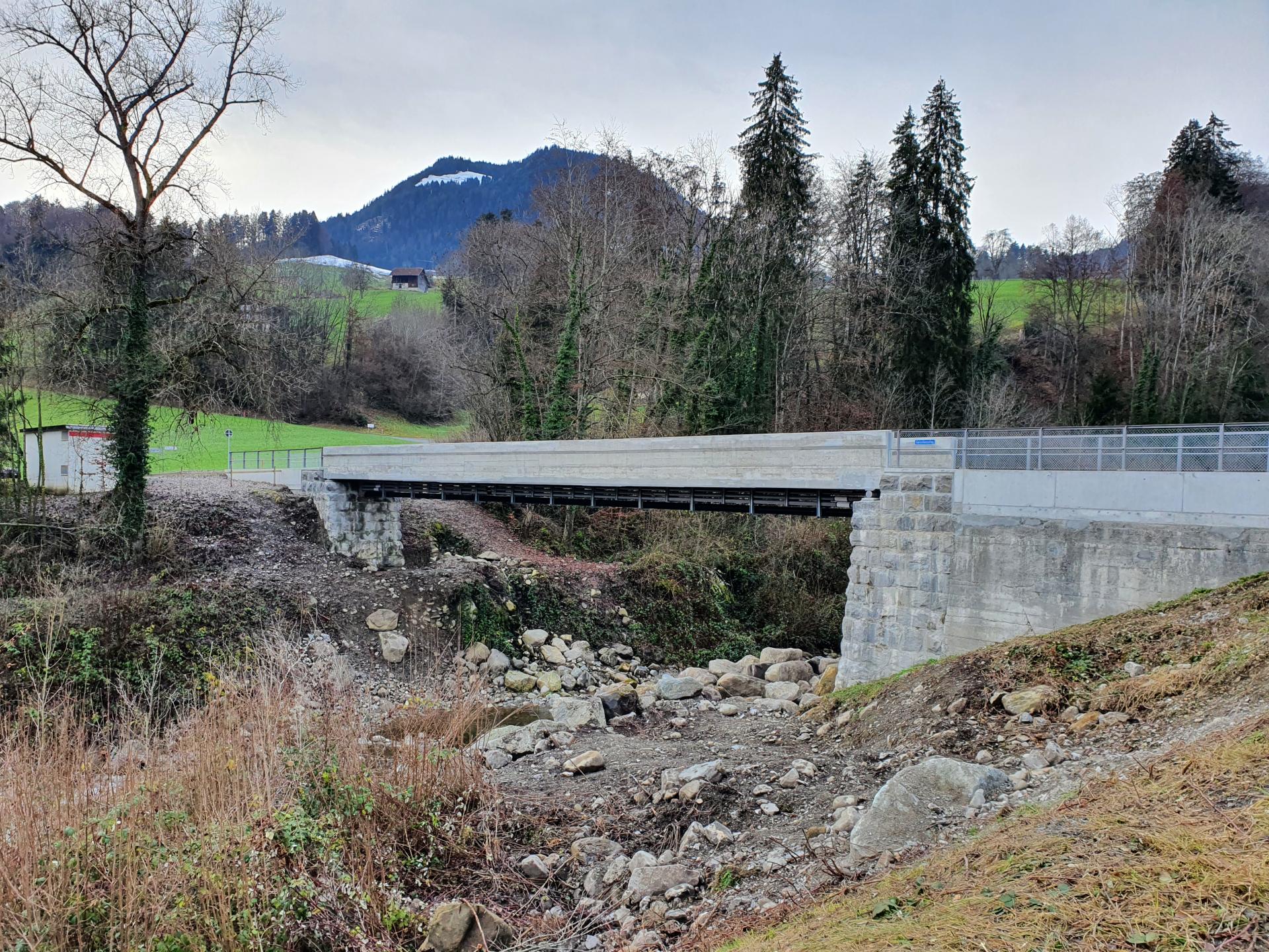 Der Geissfusssteg in Alpnach Dorf